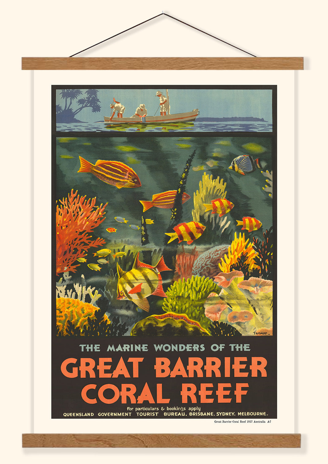Great Barrier Coral Reef 1937 | Australia