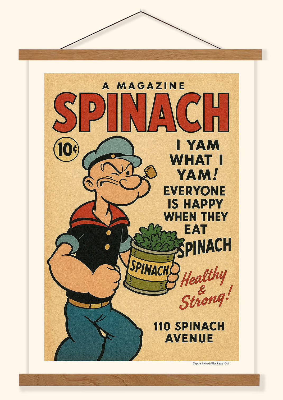 Popeye, Spinach (Retro) | USA