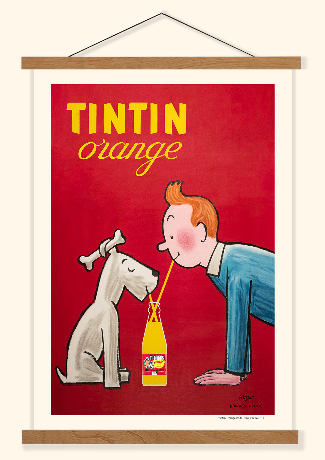 Tintin Orange Soda 1962 | France