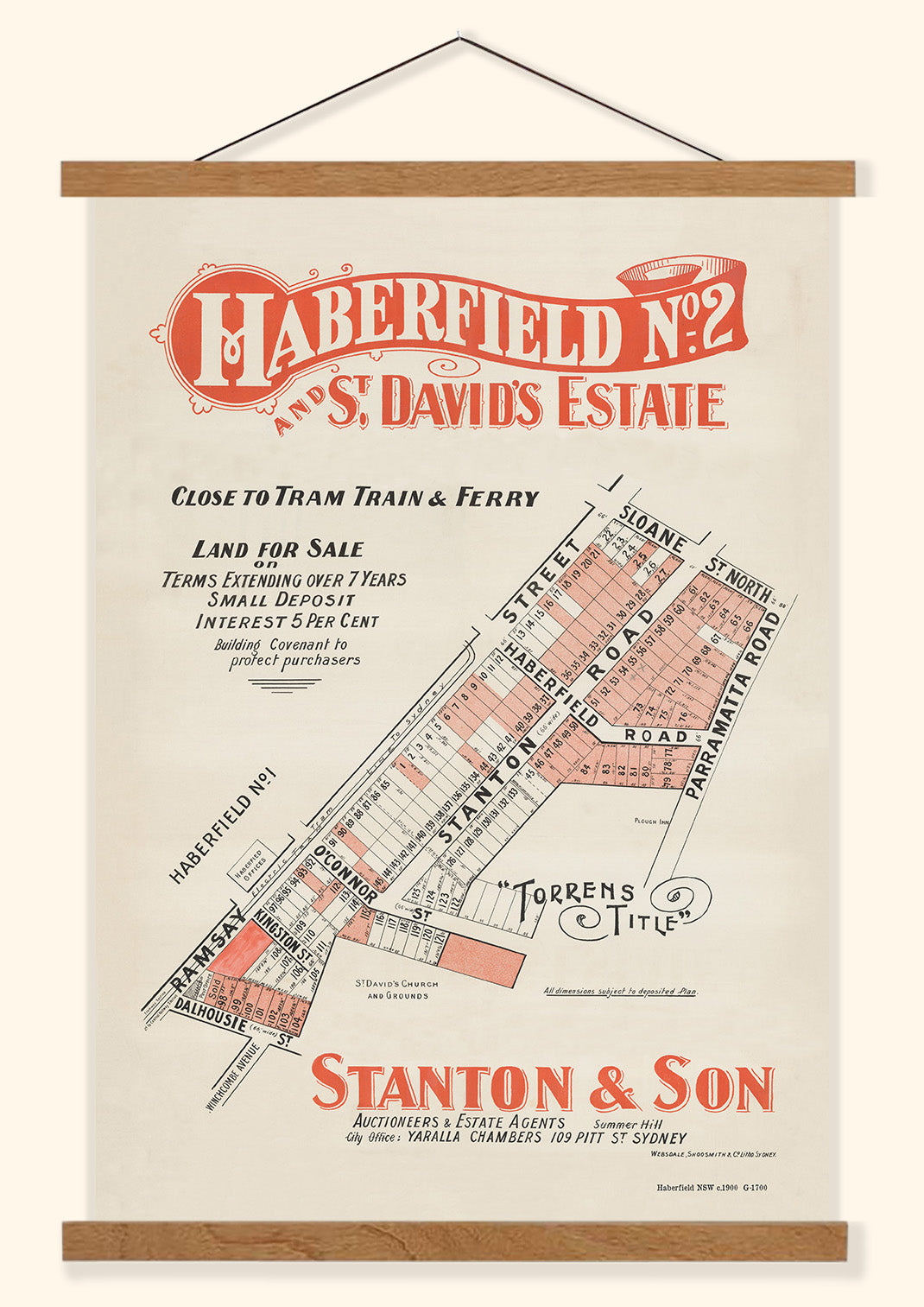 Haberfield NSW - Subdivision c.1900 | Australia