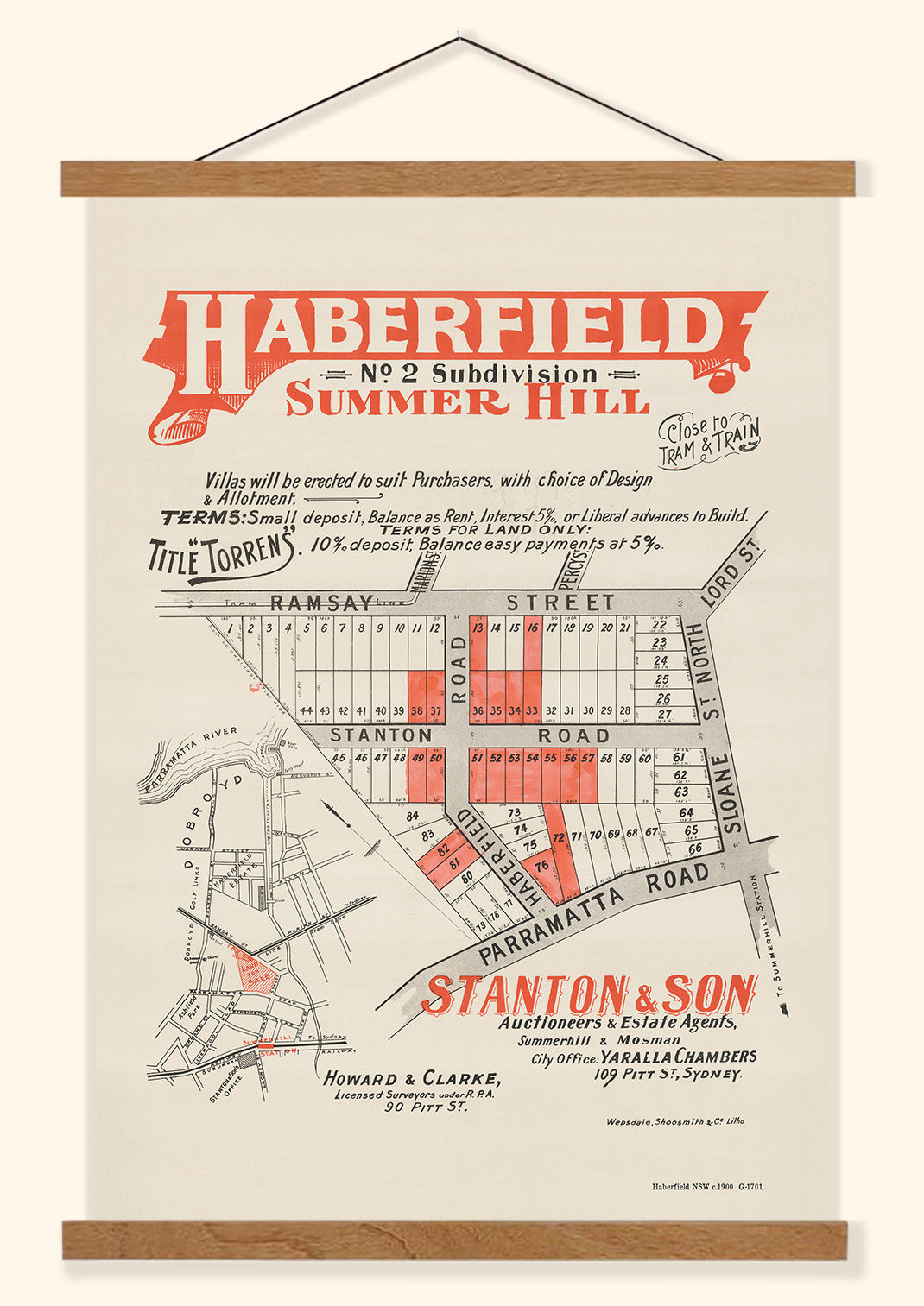 Haberfield NSW - Subdivision c.1900 | Australia