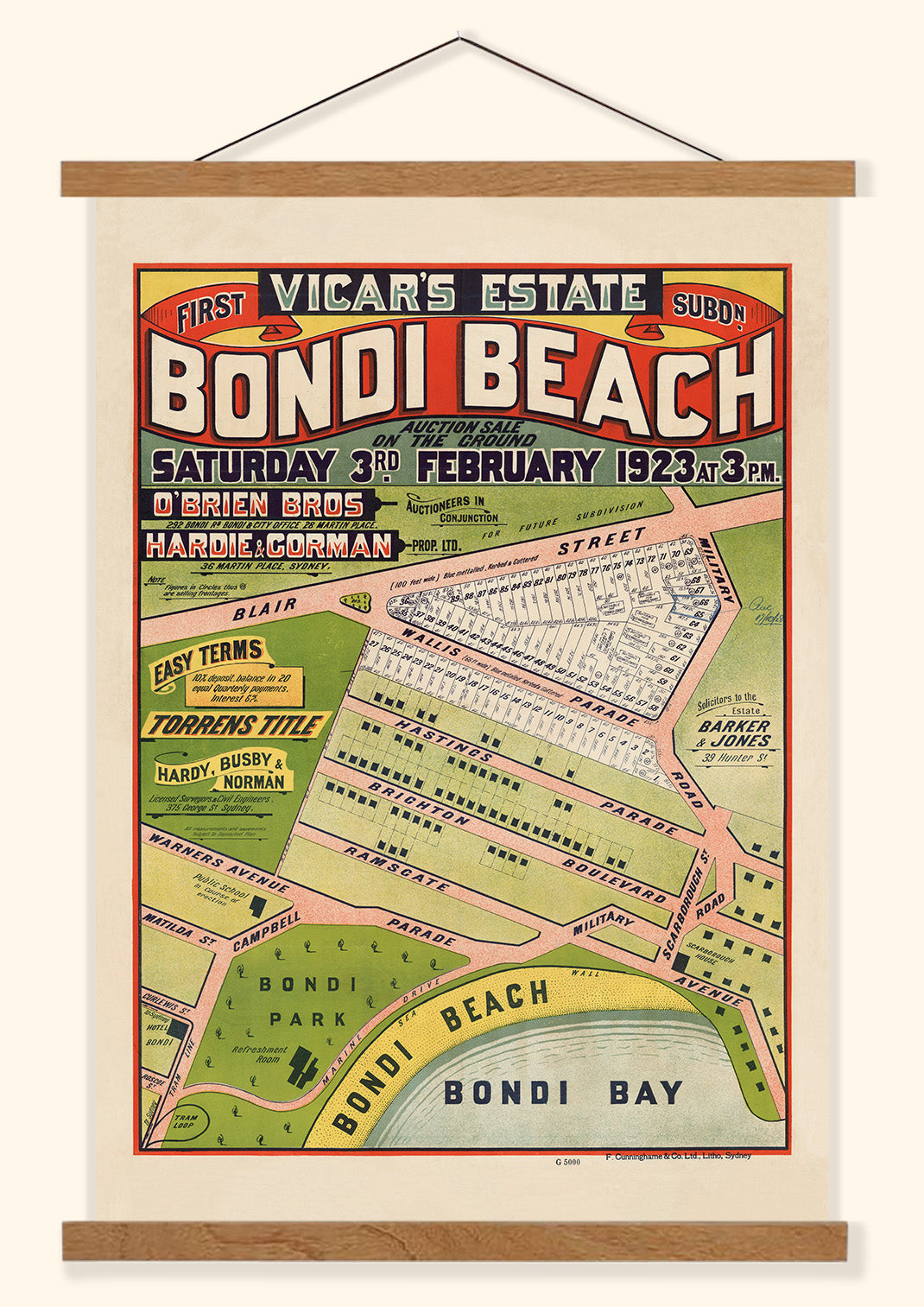 Bondi Beach NSW - Subdivision 1923 | Australia