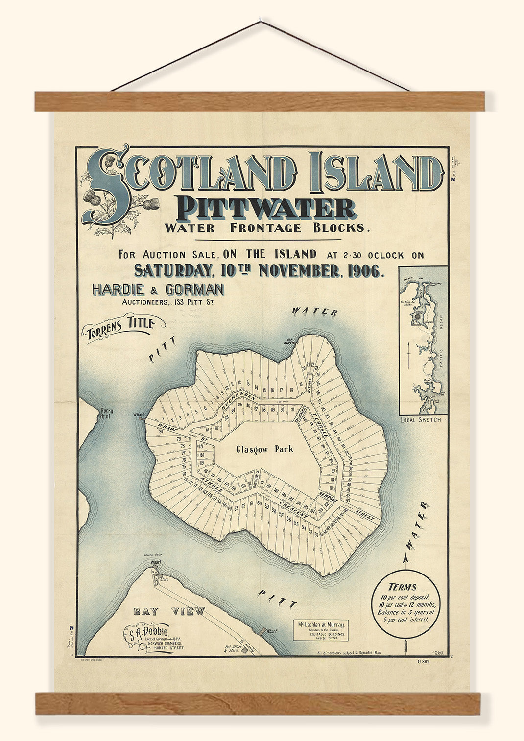 Scotland Island NSW - Subdivision 1906 | Australia