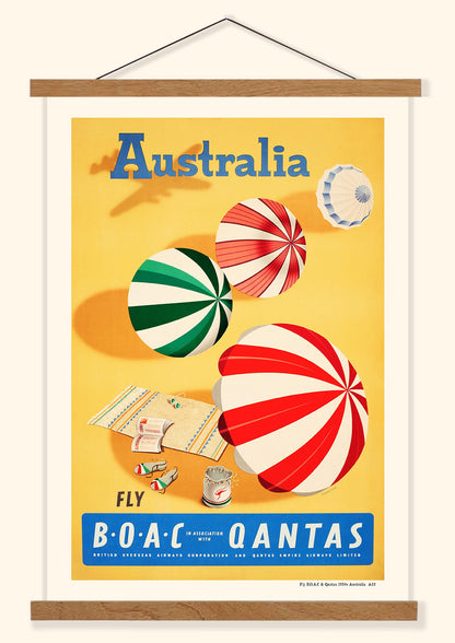 Fly B.O.A.C & Qantas 1950s | Australia