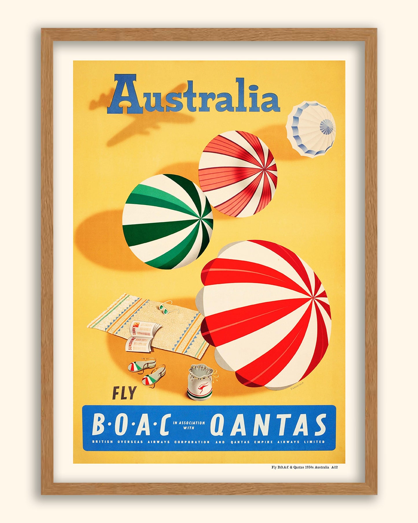 Fly B.O.A.C & Qantas 1950s | Australia