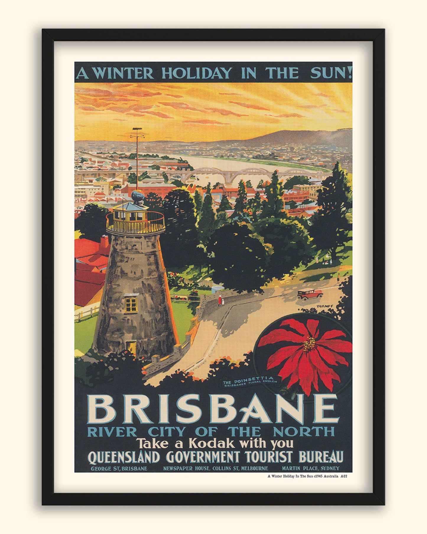A Winter Holiday In The Sun, Brisbane c1945 | Australia