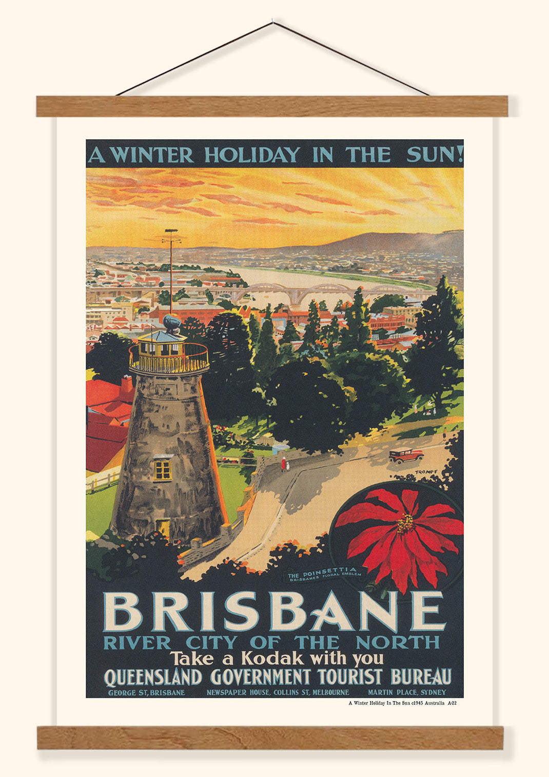 A Winter Holiday In The Sun, Brisbane c1945 | Australia