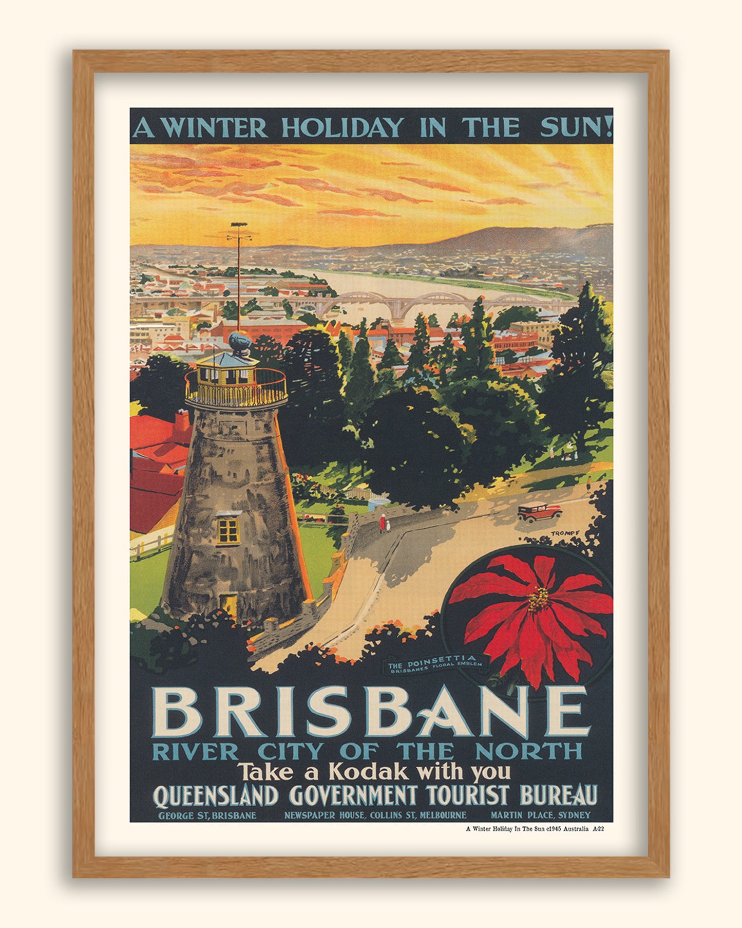 A Winter Holiday In The Sun, Brisbane c1945 | Australia