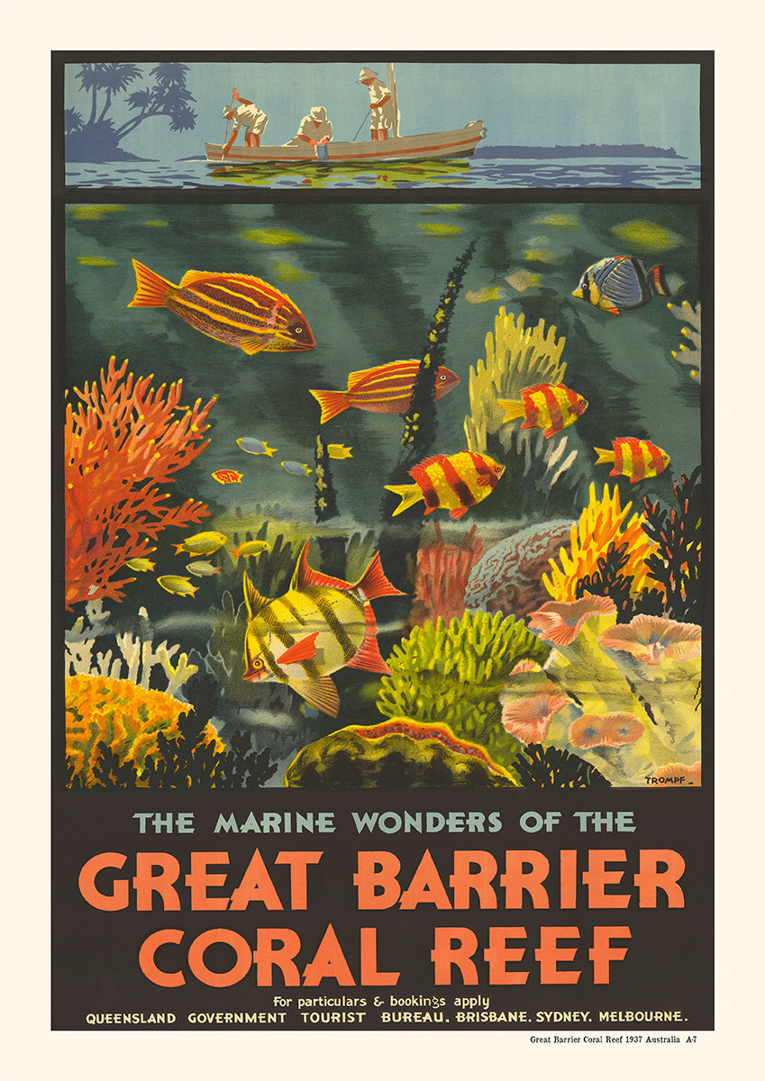 Great Barrier Coral Reef 1937 | Australia