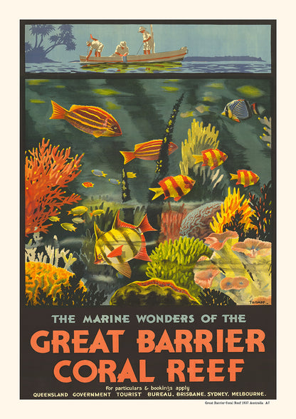 Great Barrier Coral Reef 1937 | Australia
