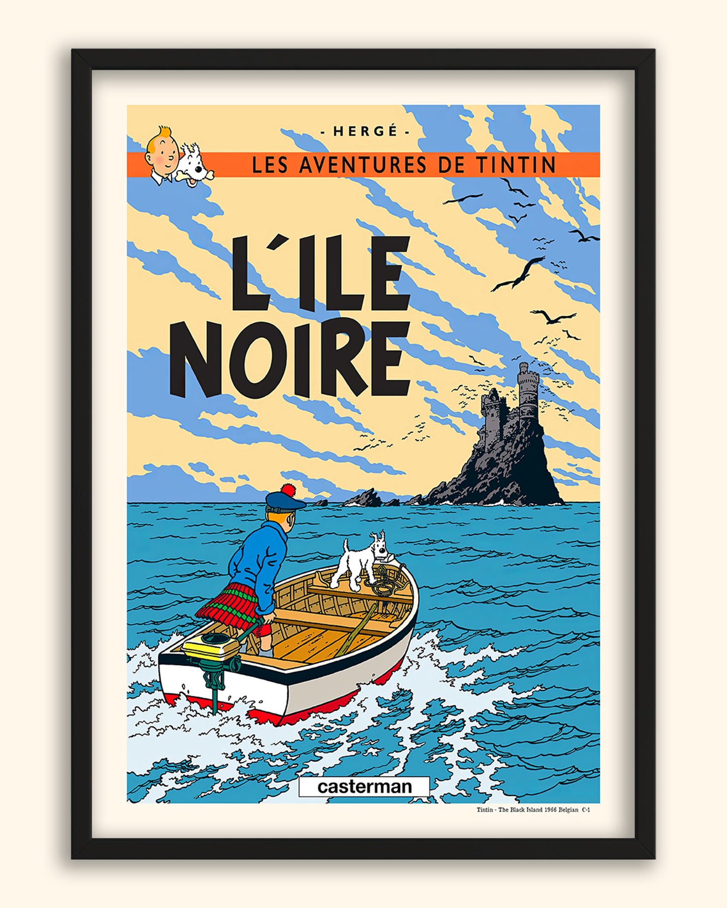 Tintin - The Black Island 1966 | Belgium