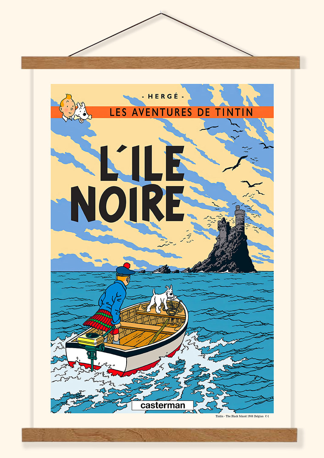 Tintin - The Black Island 1966 | Belgium