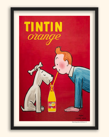 Tintin Orange Soda 1962 | France