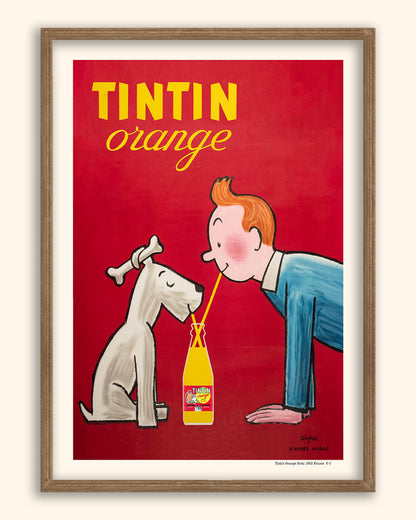 Tintin Orange Soda 1962 | France