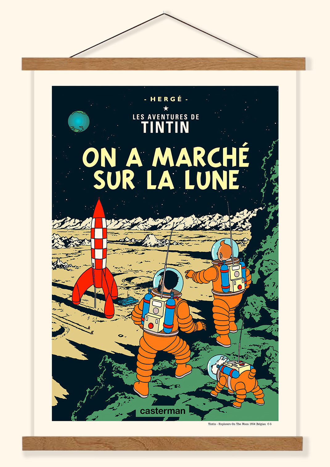 Tintin - Explorers On The Moon 1954 | Belgium
