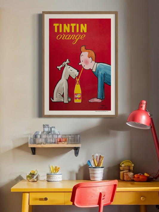 Tintin Orange Soda 1952 | France