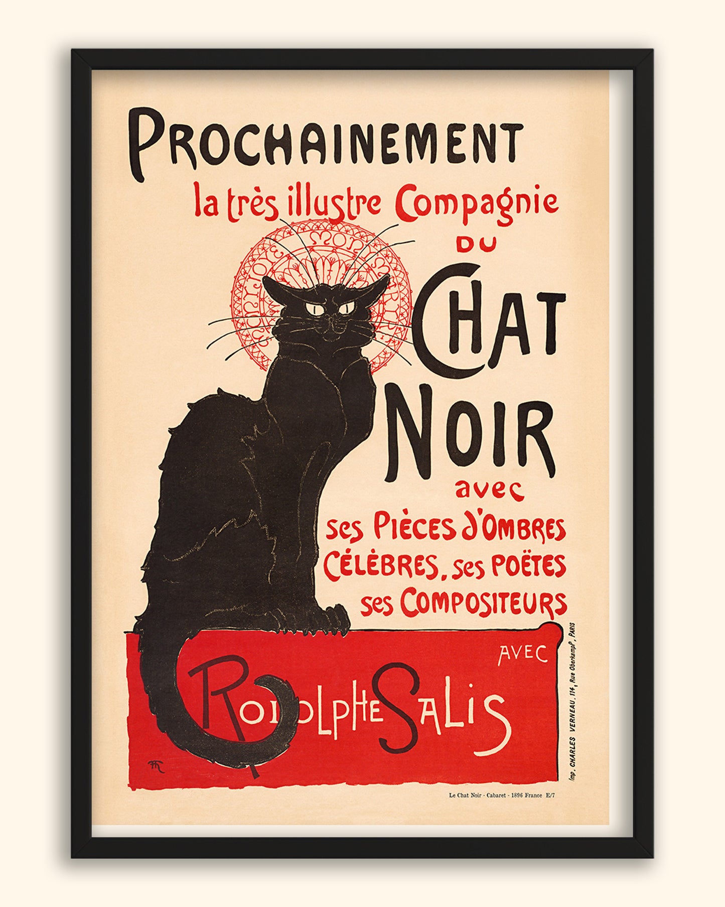 Le Chat Noir - Cabaret 1896 | France