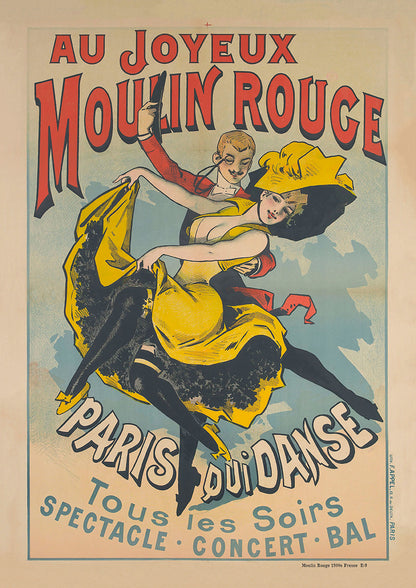 Moulin Rouge 1900s | France