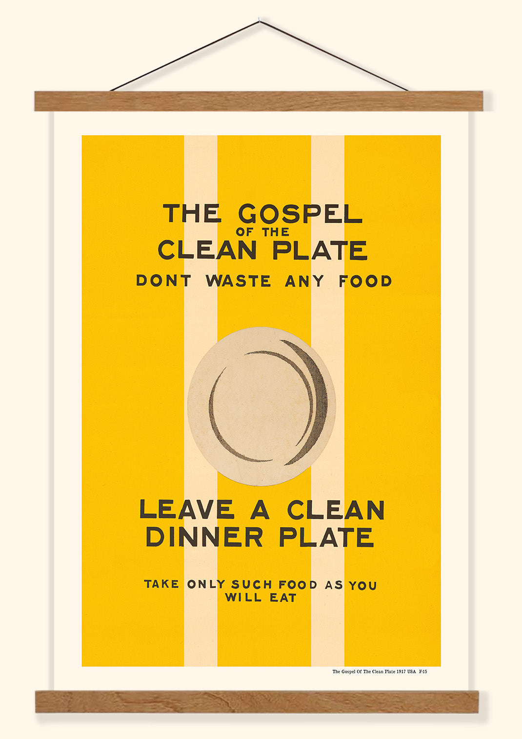 The Gospel of the Clean Plate 1917 | USA