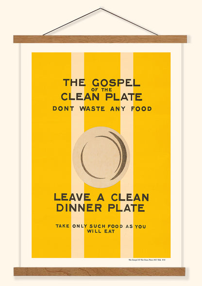 The Gospel of the Clean Plate 1917 | USA
