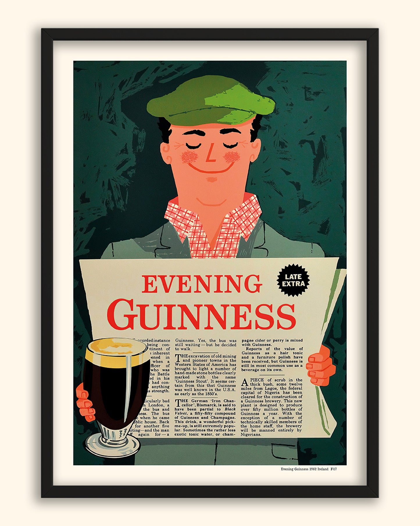 Evening Guinness 1962 | Ireland