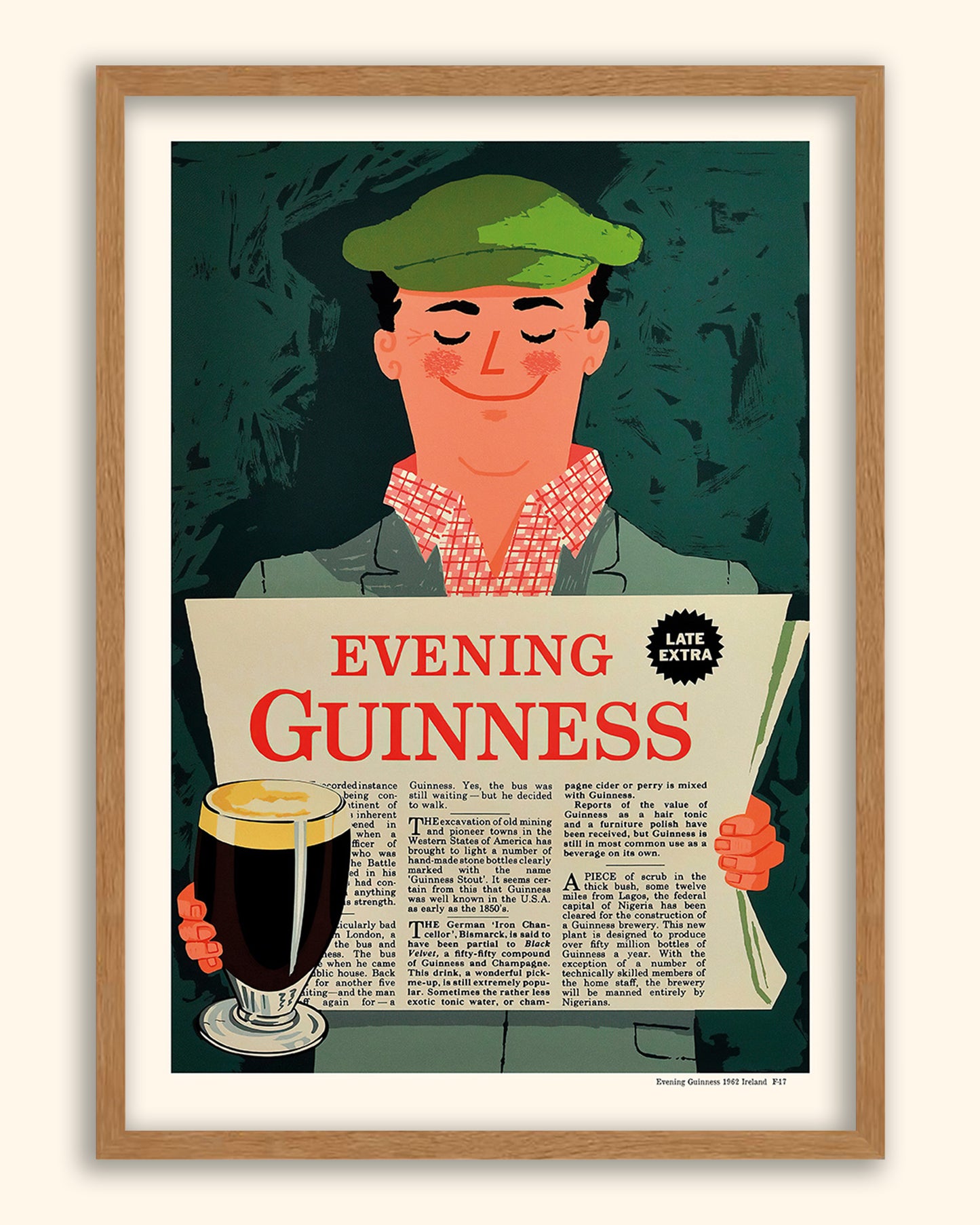 Evening Guinness 1962 | Ireland