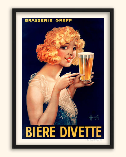 Biere Divette 1929 | France