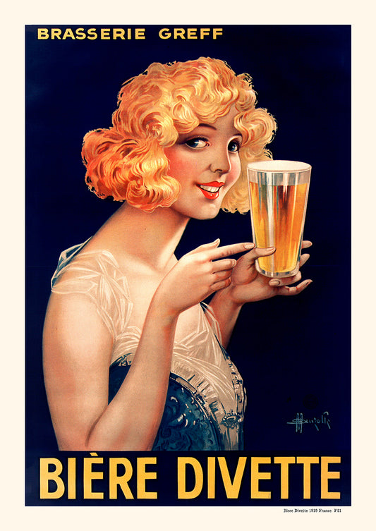 Biere Divette 1929 | France