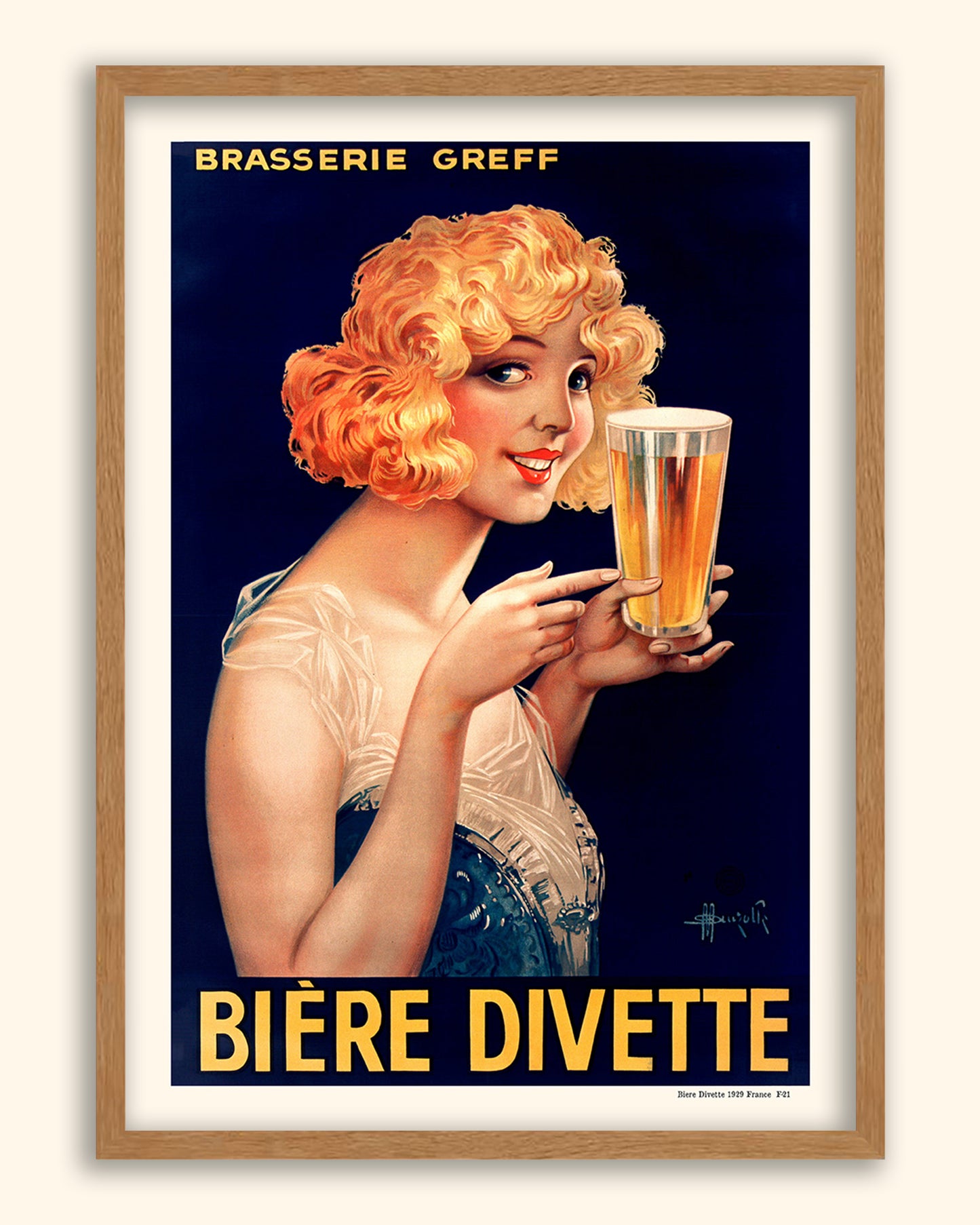 Biere Divette 1929 | France