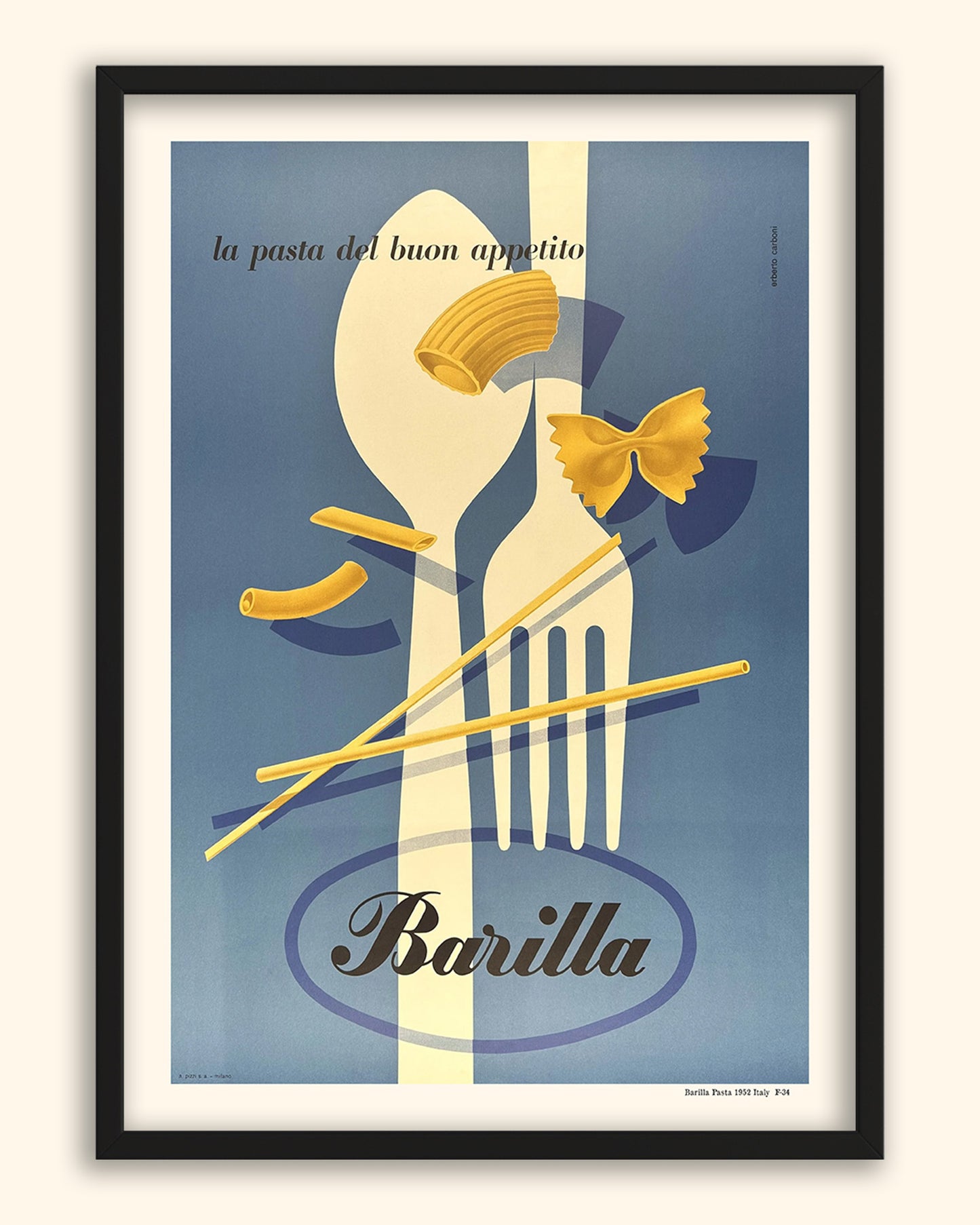 Barilla Pasta 1952 | Italy
