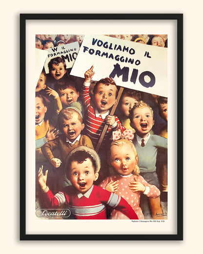 Vogliamo il Formaggino Mio 1955 | Italy