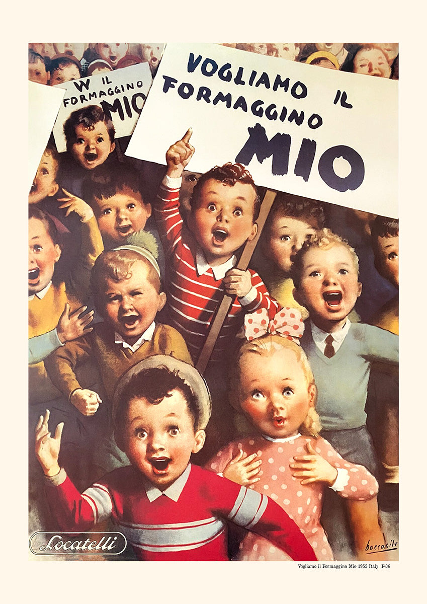 Vogliamo il Formaggino Mio 1955 | Italy