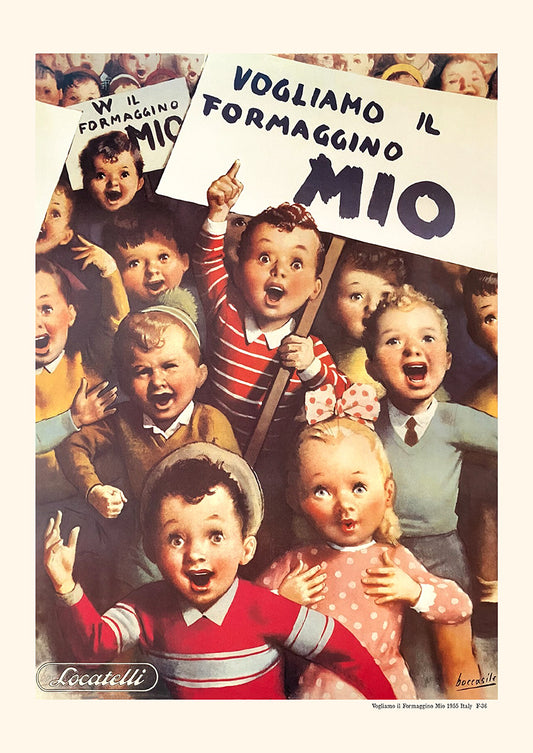 Vogliamo il Formaggino Mio 1955 | Italy
