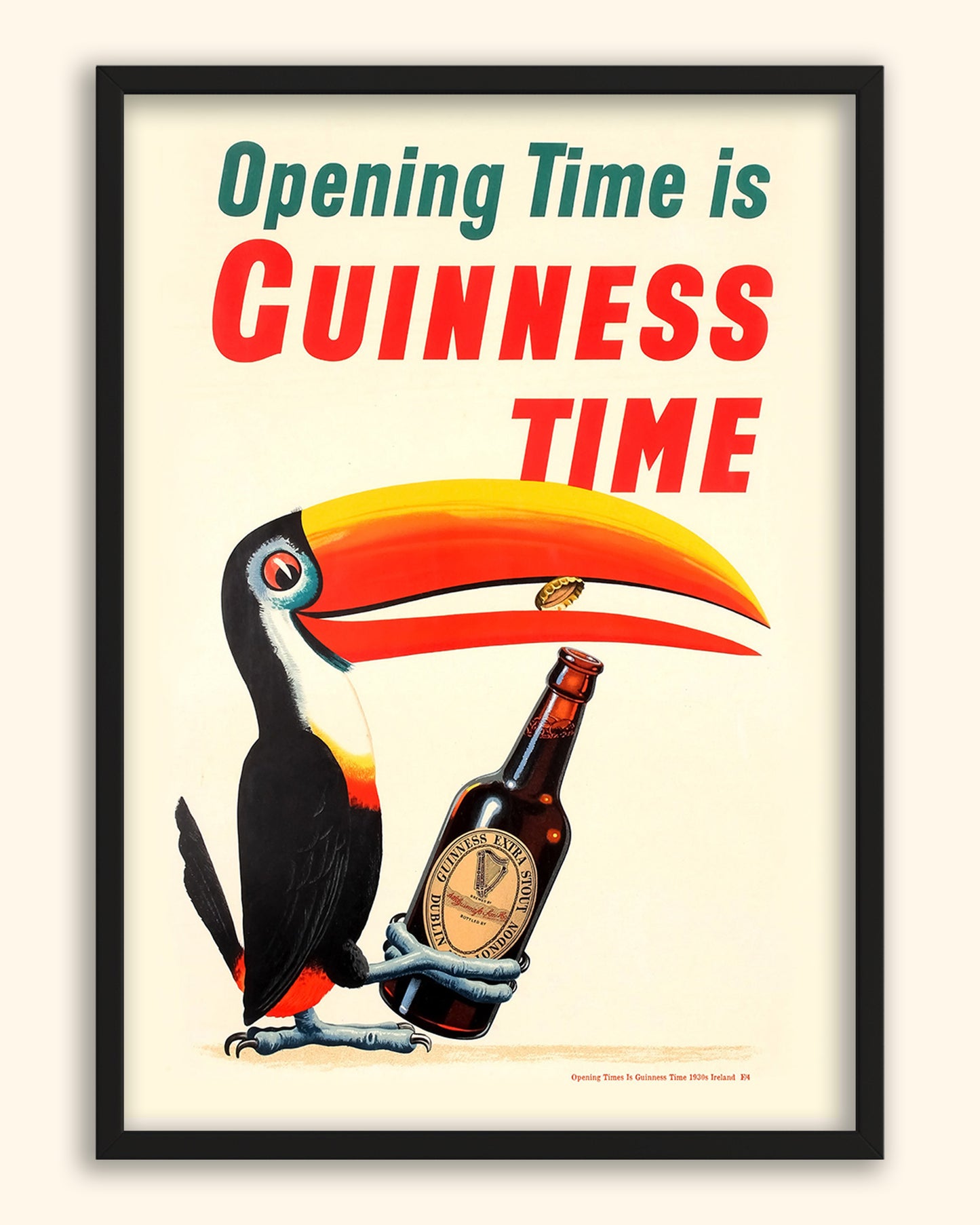 Opening Time is Guinness Time 1930s | Ireland