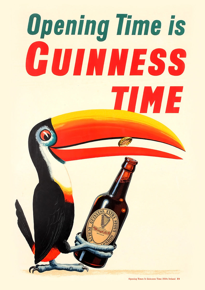 Opening Time is Guinness Time 1930s | Ireland