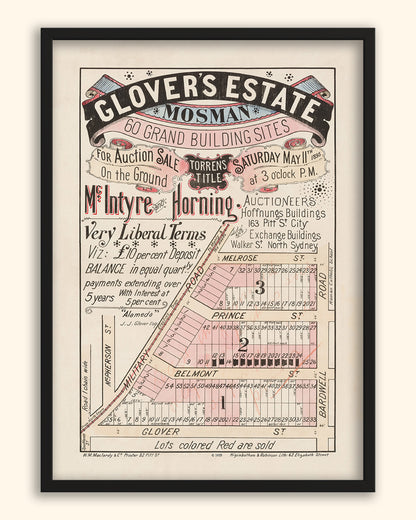 Mosman NSW - Subdivision 1895 | Australia