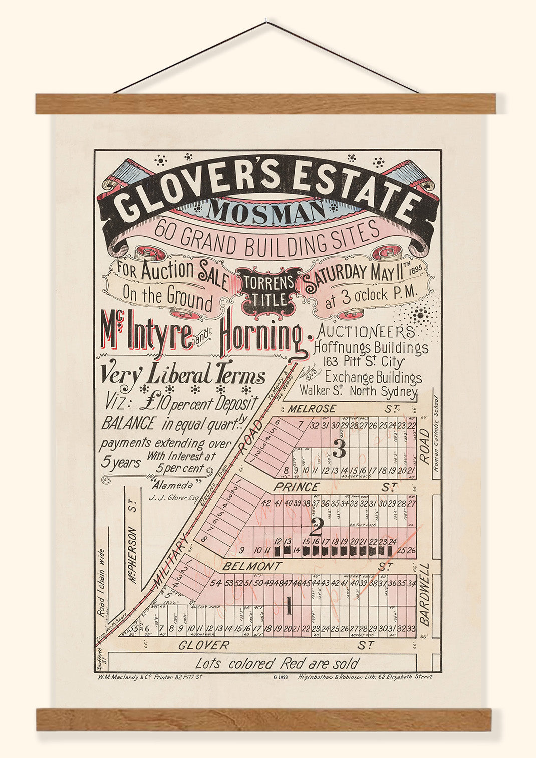 Mosman NSW - Subdivision 1895 | Australia