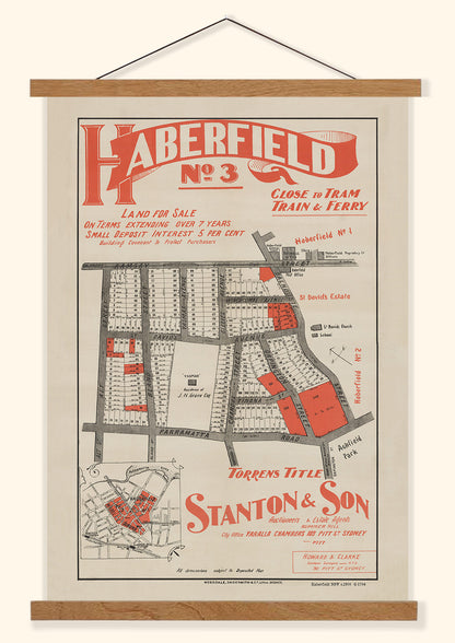 Haberfield NSW - Subdivision c.1900 | Australia