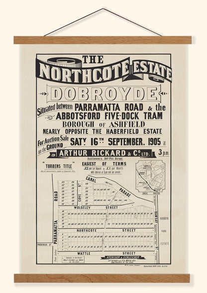 Haberfield NSW - Subdivision 1905 | Australia