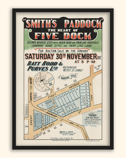 Five Dock NSW - Subdivision 1912 | Australia