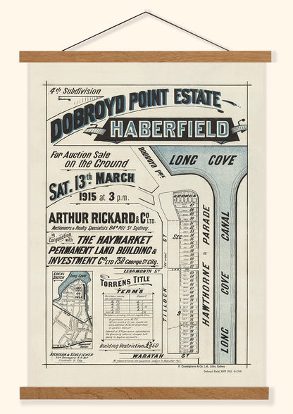 Dobroyd Point NSW - Subdivision 1915 | Australia