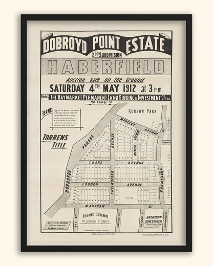 Dobroyd Point NSW - Subdivision 1912 | Australia