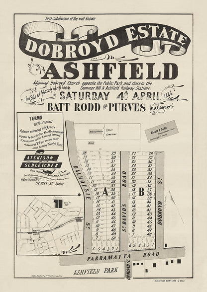 Haberfield NSW - Subdivision 1885 | Australia