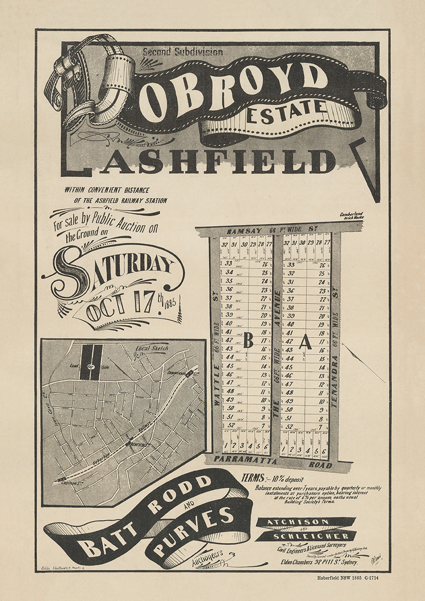 Haberfield NSW - Subdivision 1885 | Australia