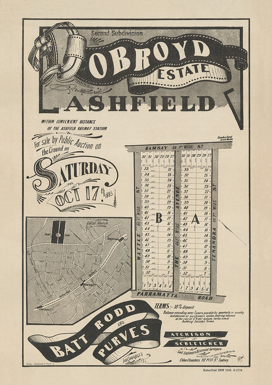 Haberfield NSW - Subdivision 1885 | Australia