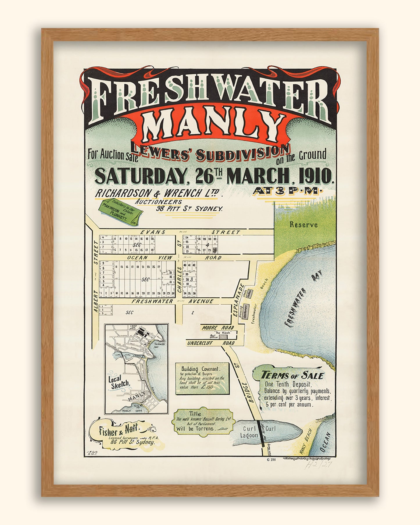 Freshwater NSW - Subdivision 1910 | Australia