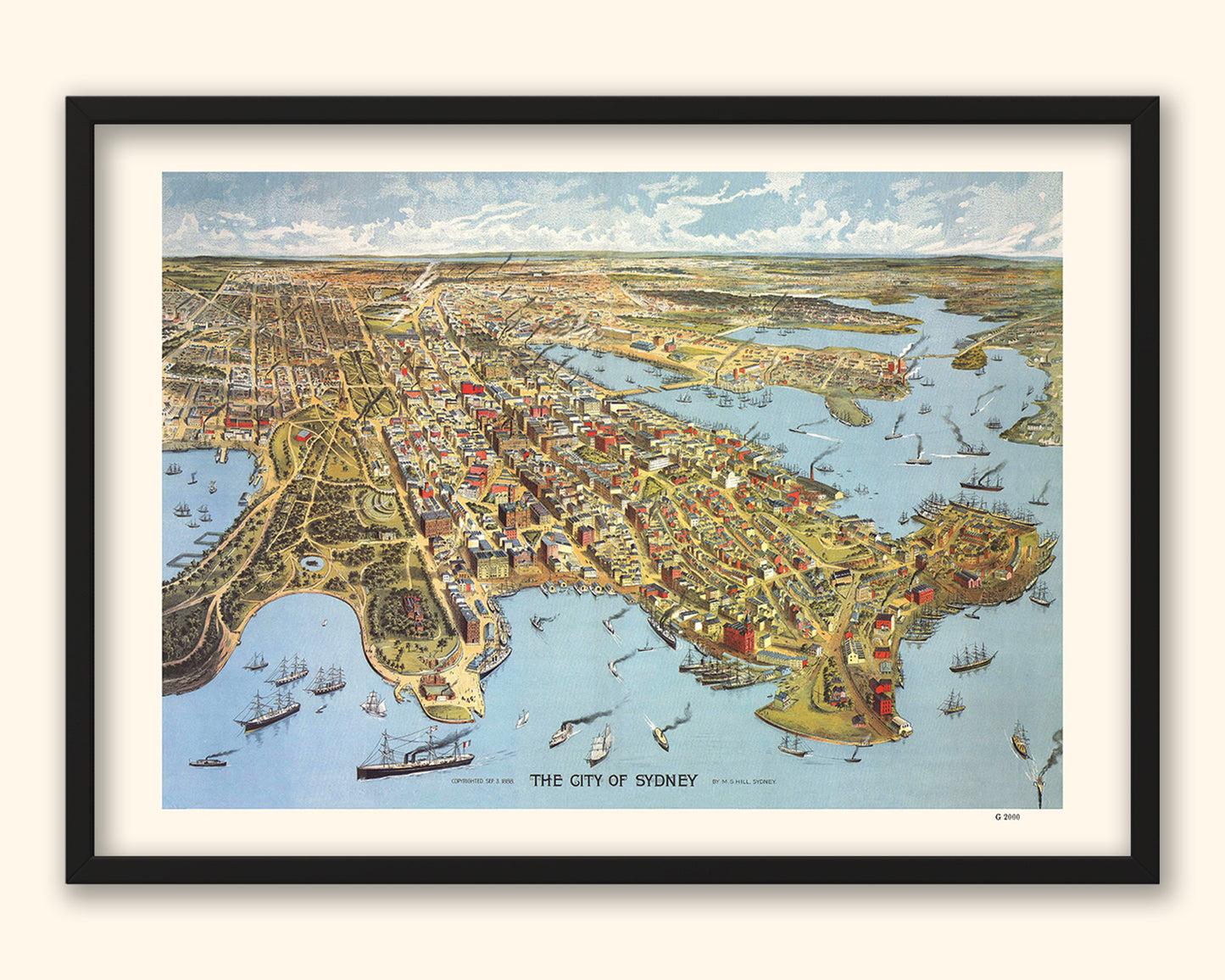 The City of Sydney NSW 1888 | Australia