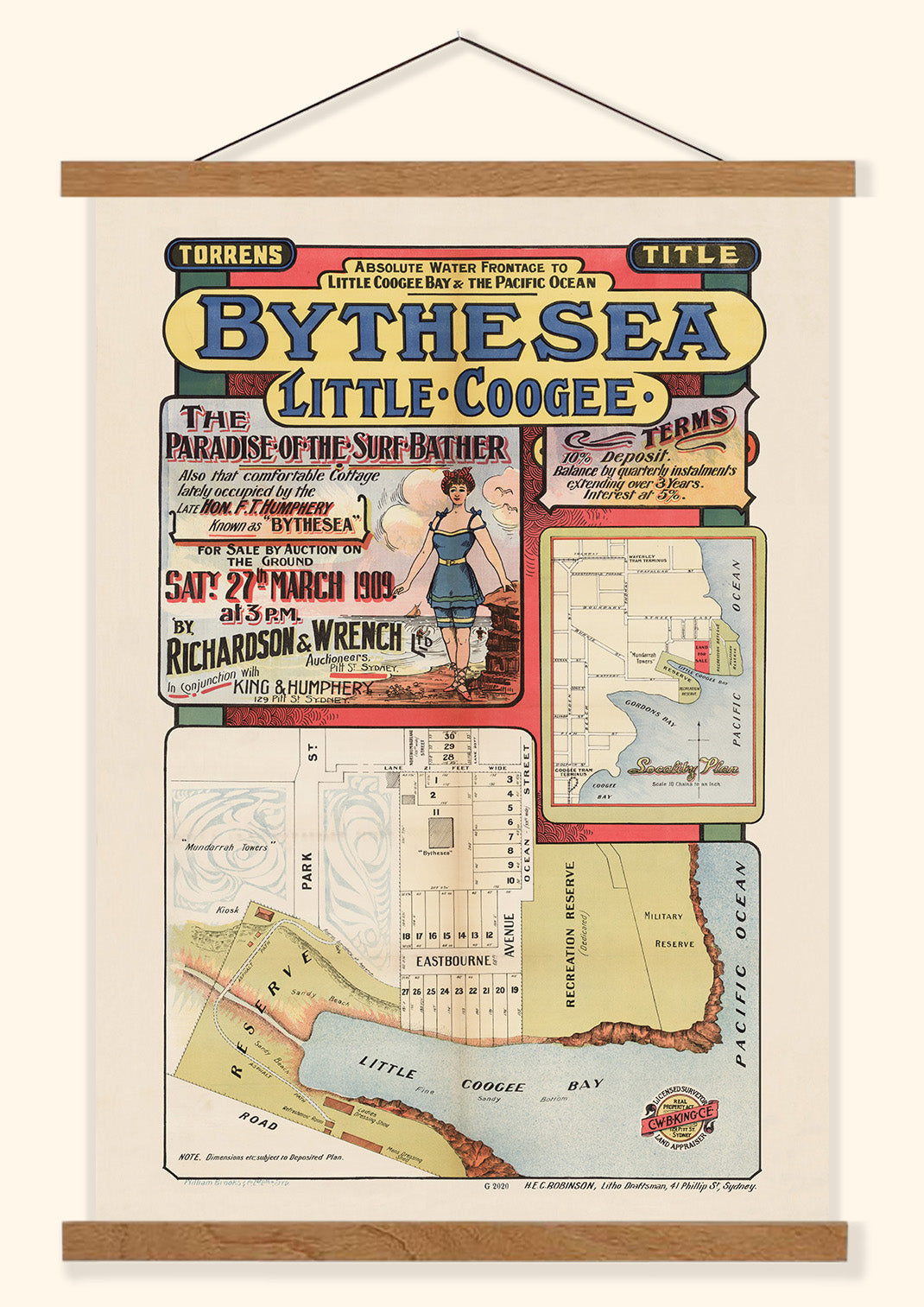 Clovelly (Little Coogee) NSW - Subdivision 1909 | Australia