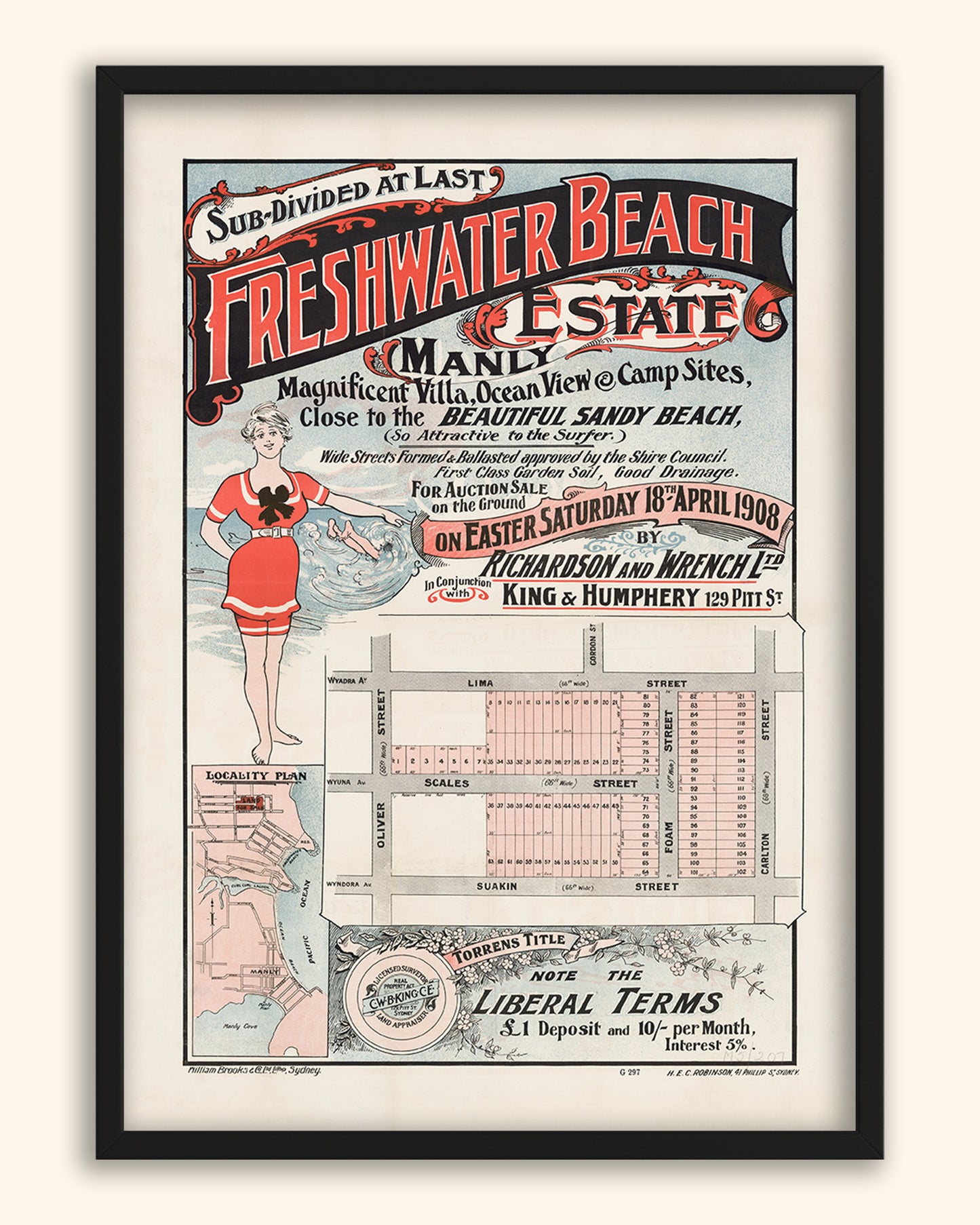 Freshwater Beach, NSW - Subdivision 1908 | Australia