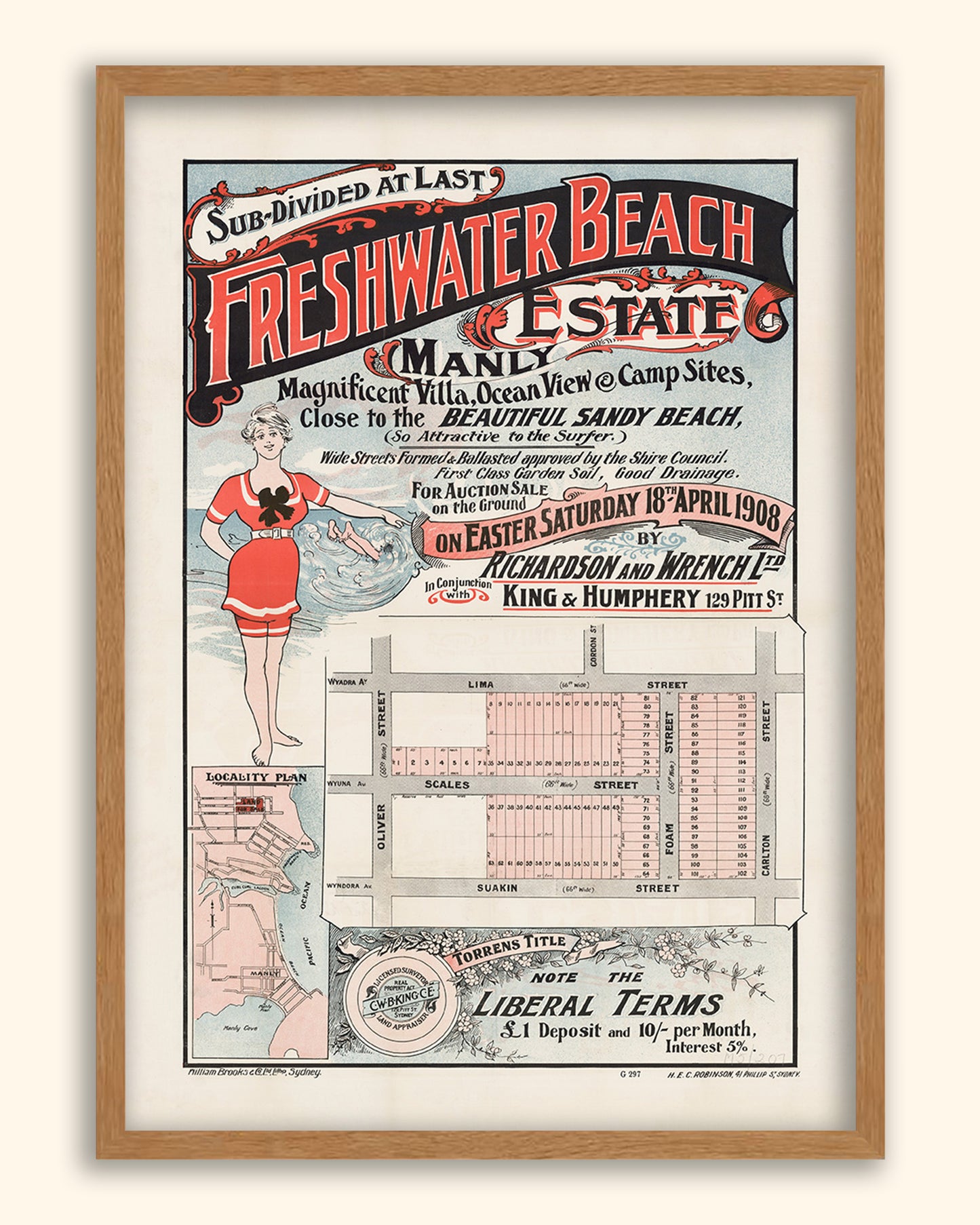 Freshwater Beach, NSW - Subdivision 1908 | Australia